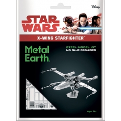 maquette 3d metal star wars x wing star fighter