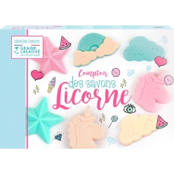 kit pour enfant comptoir des savons licorne