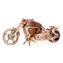maquette en bois vintage ugears moto vm 02 189 pieces
