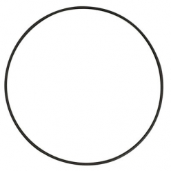 cercle nu en metal noir 20 cm
