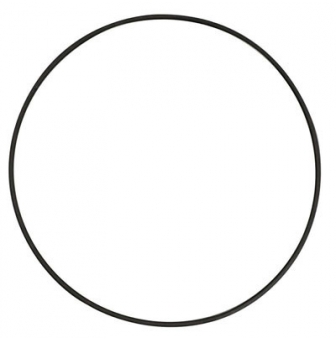 cercle nu en metal noir 20 cm