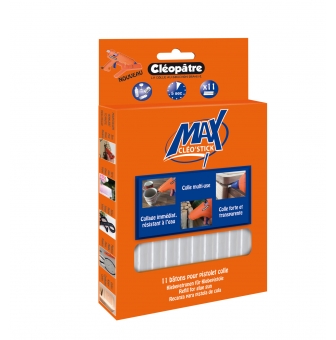 recharge colle cleostick pour pistolet maxi 11 pieces