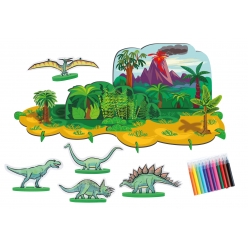 Kit Construction Dinosaure 3D et plastique magique