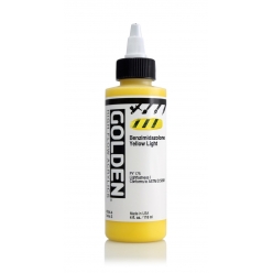 encre acrylic high flow golden 119 ml jaune de benzimidazolone clair s3
