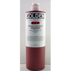 peinture acrylic fluids golden 473 ml or quinacridone nickel azo s7