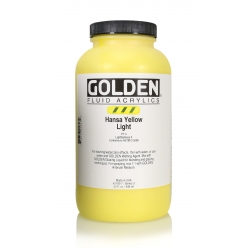peinture acrylic fluids golden 946 ml jaune hansa clair s3