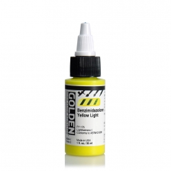 Encre Acrylic High Flow Golden 30 ml Benzimidazolone Yellow Light S3