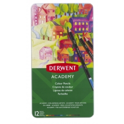 derwent academy crayons pastel de couleur x12