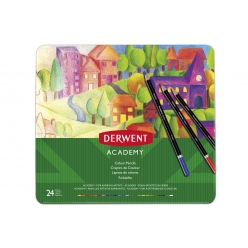 derwent academy crayons pastel de couleur x24