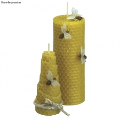 Mèches F4 pour bougies moulées à la paraffine ou paraffine/stéarine