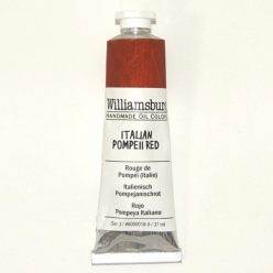 peinture a l huile williamsburg 37ml rouge de pompei italie s3