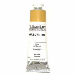 peinture a l huile williamsburg 37ml jaune de naples s2