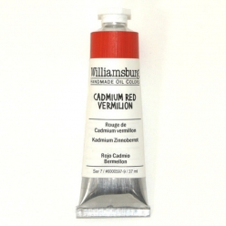 peinture a l huile williamsburg 37ml rouge de cadmium vermillon s7