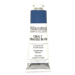 peinture a l huile williamsburg 37ml turquoise de cobalt bleute s7