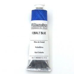 peinture a l huile williamsburg 37ml bleu de cobalt s7
