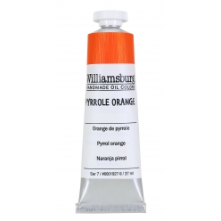 peinture a l huile williamsburg 37ml orange pyrrole s7