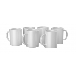 cricut mugs en ceramique blanc 425 ml 6 pieces