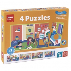 puzzles la maison 4 pieces