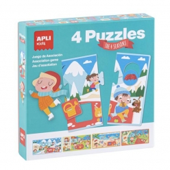 puzzles les saisons 4 pieces