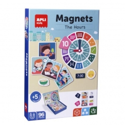 magnets apprendre les heures enfant