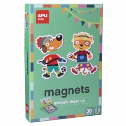 magnets personnages animaux et professions pour enfant
