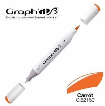 marqueur manga a lalcool graph it brush 2160 carrot