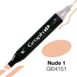 marqueur a l alcool graph it marker 4151 nude 1