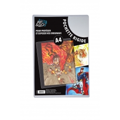 pochette de protection en plastique rigide a4 art et go