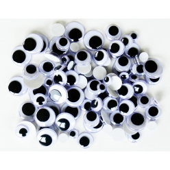yeux mobiles o7 a 15mm 100 pieces