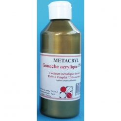 gouache metacryl bronze 250 ml