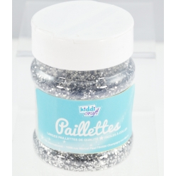 paillettes argente 150 g