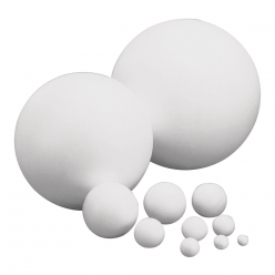 Boules en polystyrène 8 cm pleine