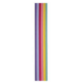 bandes deco en cire pastel 230x2 mm 3 bandes
