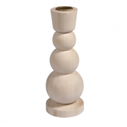 bougeoir en bois fsc 100 65cm o