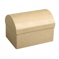 boite coffret en papier mache 8x55x55 cm