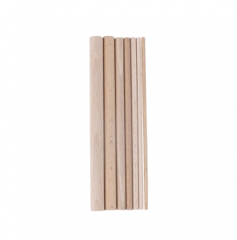 dot painting batonnetss de bois assortis