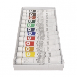 kit d artiste peintures a l huile 12x12 ml