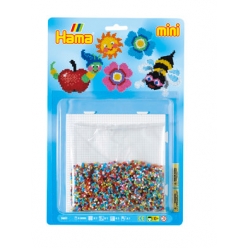 kit perles et plaques mini petites perles o25 mm nature 1