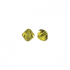 perles cristal swarovski elements jaune d or 4 mm 50 pieces