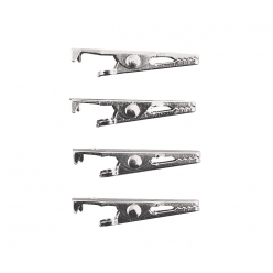 pince crocodile 39 mm platine 4 pieces