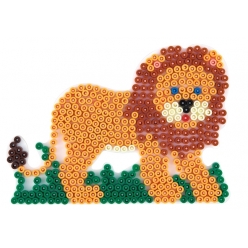 plaque lion pour perles standard o5 mm