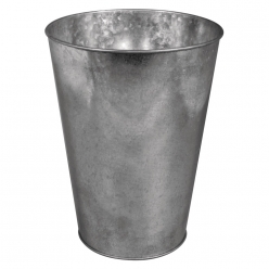 vase decorative en zinc o10 15 cm