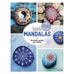 livre galets mandalas 50 motifs a peindre pour mediter
