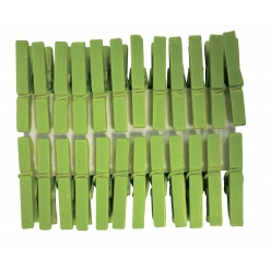 pinces a linge vert anis 3 cm 24 pieces