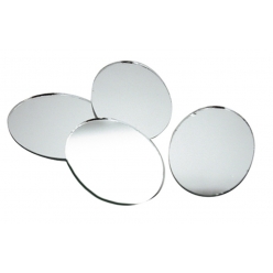 miroirs mosaique ovale 5x37 cm 4 pieces