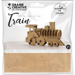 maquette train carton 190x110x40 mm