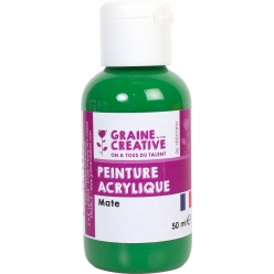 peinture acrylique 50 ml vert moyen
