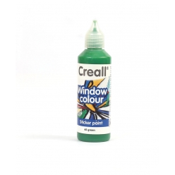 peinture repositionnable pour vitres vert