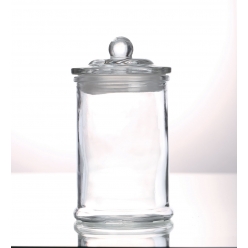 Bonbonnière en verre 14,5 x 8 cm