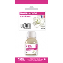 parfum a bougie 27 ml musc blanc